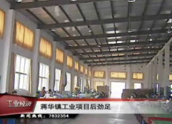 蔣華鎮工業項目后勁足