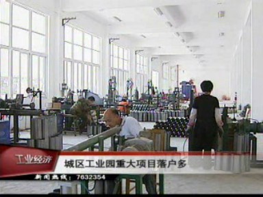 城區(qū)工業(yè)園重大項目落戶多