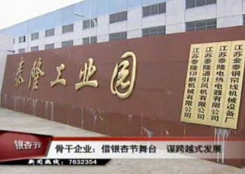 骨干企業(yè):借銀杏節(jié)平臺(tái) 謀跨越式發(fā)展