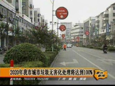 《泰興市環境衛生專業規劃》通過專家組審查