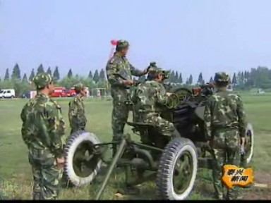 我市參加泰州建軍80周年軍事日活動