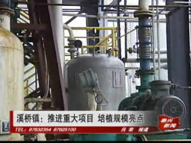 溪橋鎮(zhèn):推進重大項目 培植規(guī)模亮點