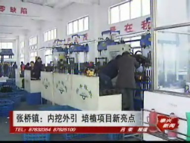 張橋鎮(zhèn):內(nèi)挖外引 培植項(xiàng)目新亮點(diǎn)