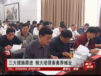 三大措施跟進(jìn) 做大培強(qiáng)畜禽養(yǎng)殖業(yè)