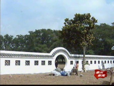 古銀杏森林公園銀杏展館主體工程結束