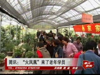 “火鳳凰”來了老年學員