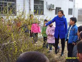 大生小學:植樹節活動有新意